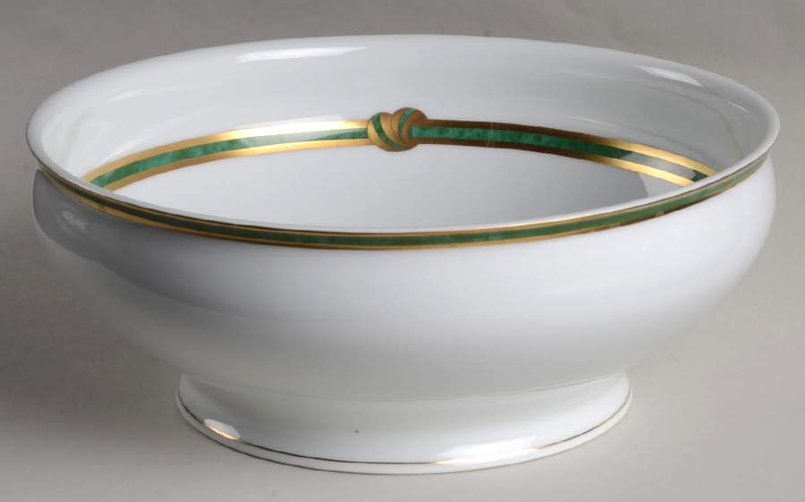 Ruban Vert 9" Salad Serving Bowl by Christofle-1