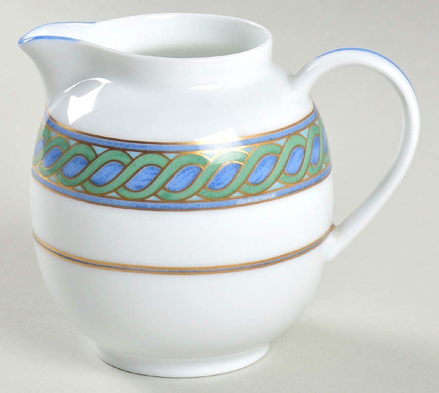 Torsade Bleu Creamer by Christofle-1