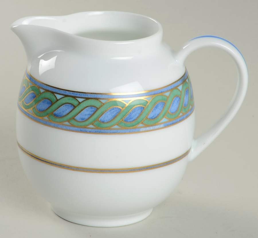 Torsade Bleu Creamer by Christofle-1