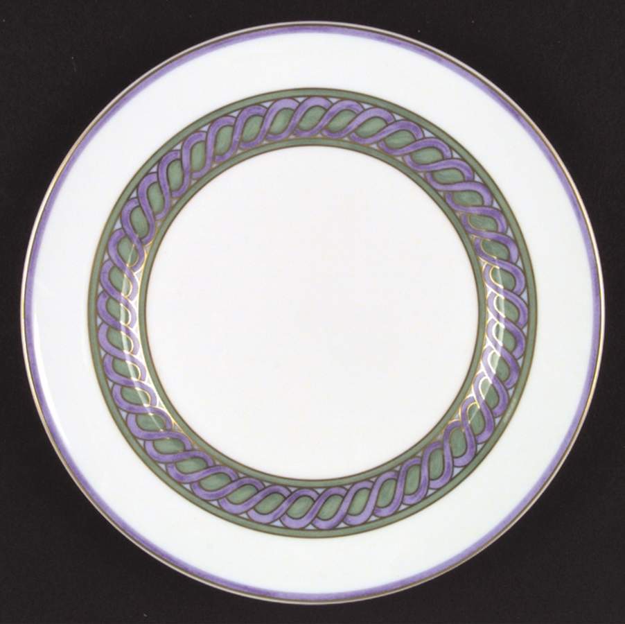 Torsade Bleu Dinner Plate by Christofle-1