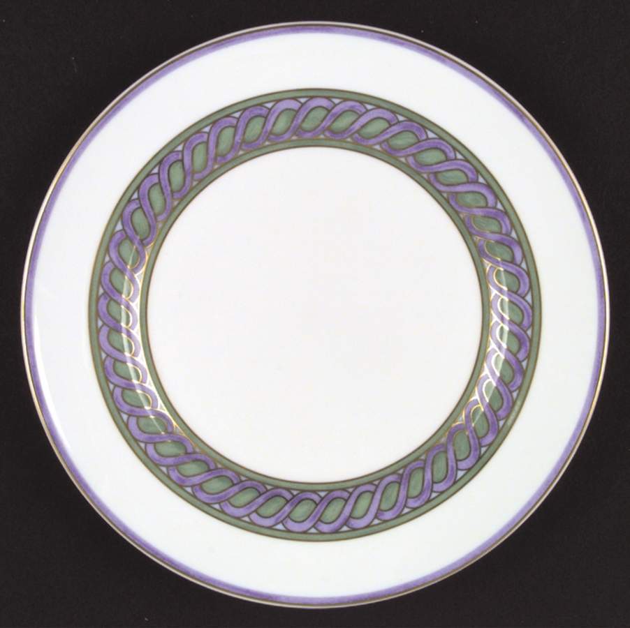 Torsade Bleu Dinner Plate by Christofle-1