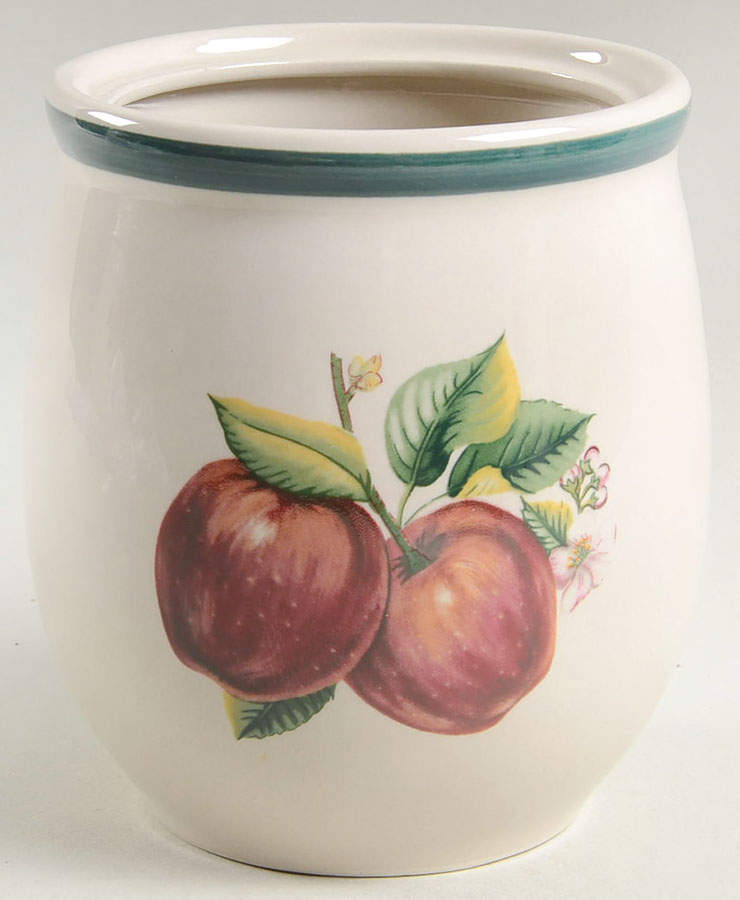Apples (Casuals) Small Canister No Lid by China Pearl-1