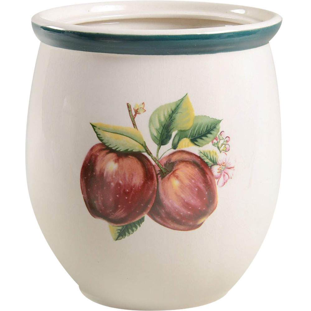 Apples (Casuals) Medium Canister No Lid by China Pearl-1