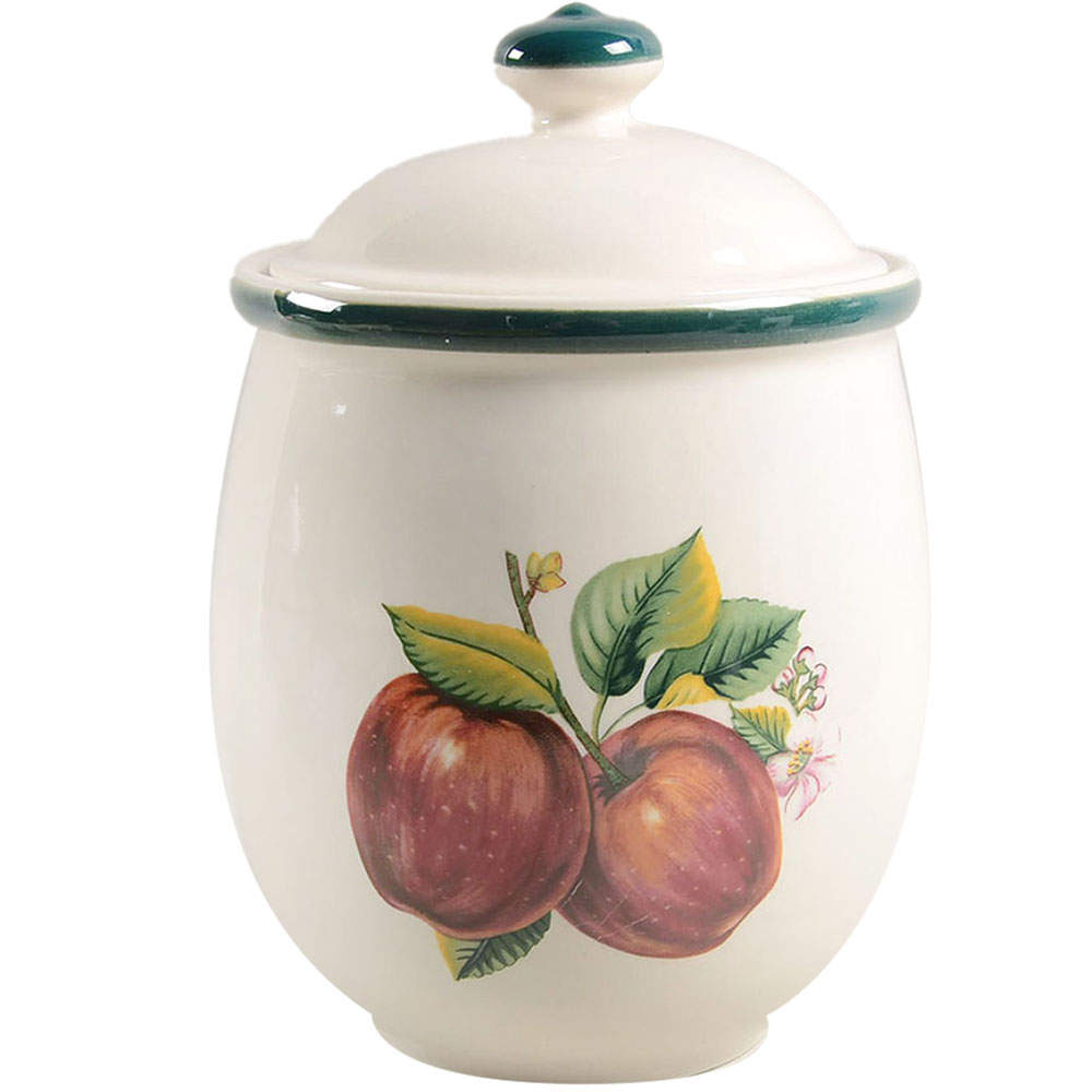 Apples (Casuals) Large Canister & Lid by China Pearl-1
