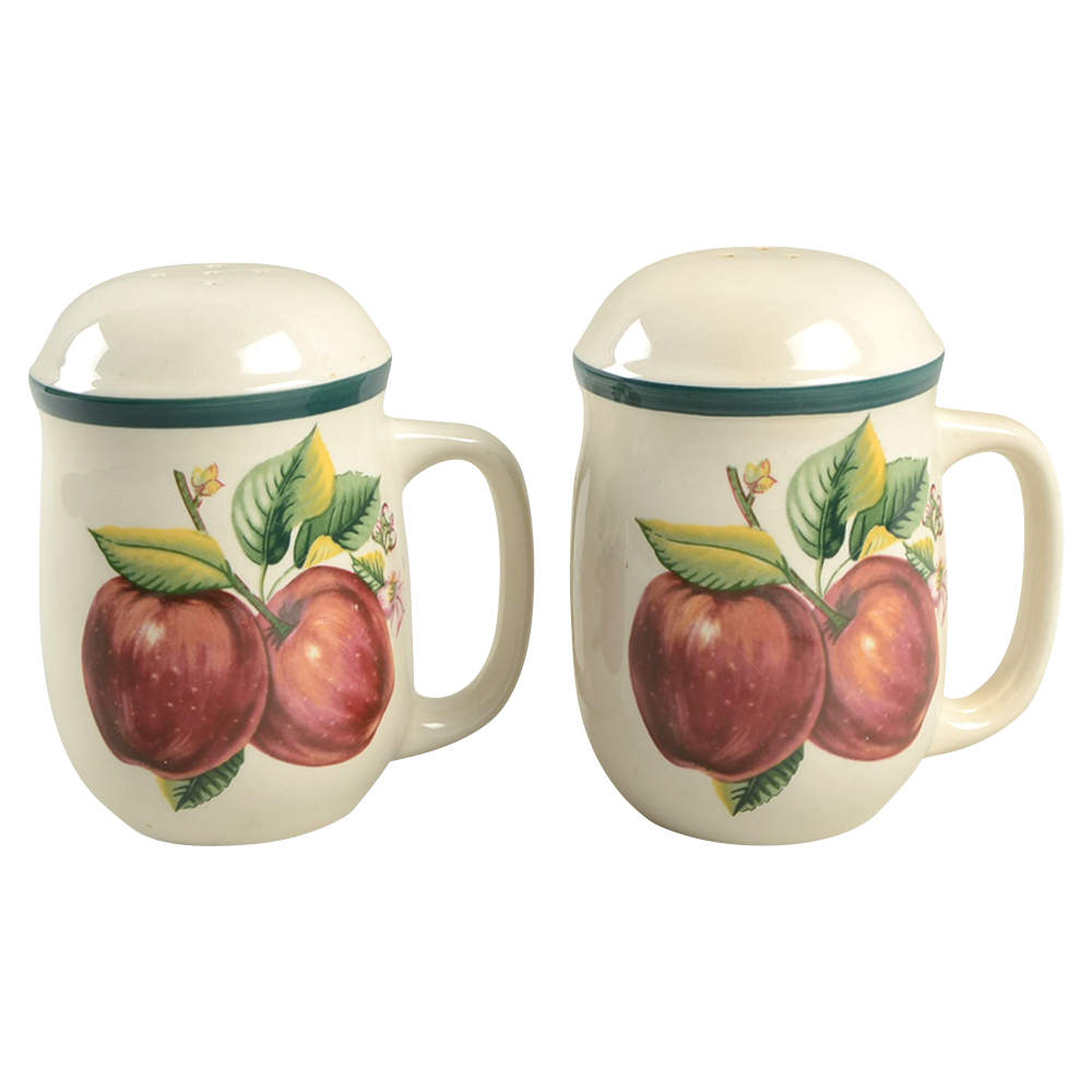 Apples (Casuals) Stove Top Salt & Pepper Set by China Pearl-1