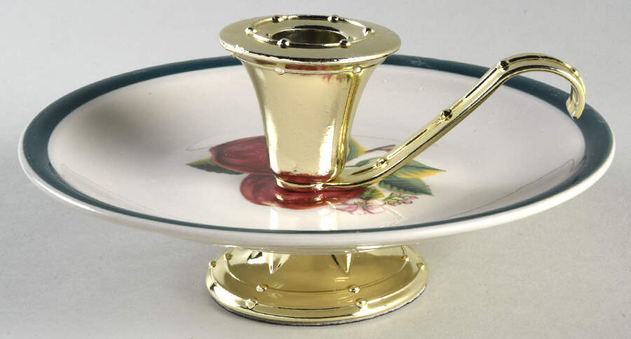 Apples (Casuals) 3"- 3 1/4" Candleholder (BB) HC by China Pearl-1