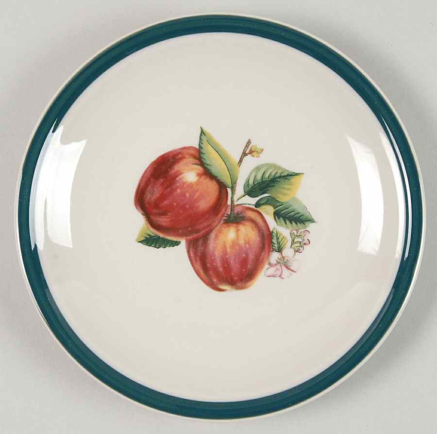 Apples (Casuals) Bread & Butter Plate by China Pearl-1