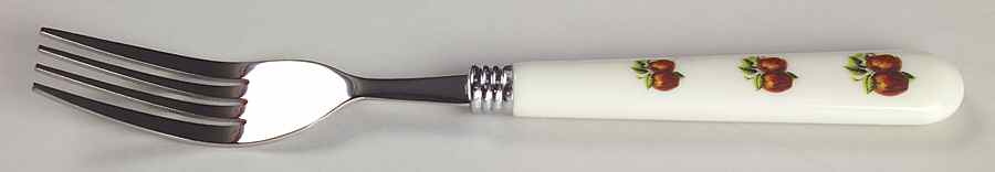 Apples (Casuals) Dinner Fork (7 1/2" or Larger) by China Pearl-1