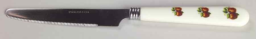 Apples (Casuals) Small Dinner Knife by China Pearl-1