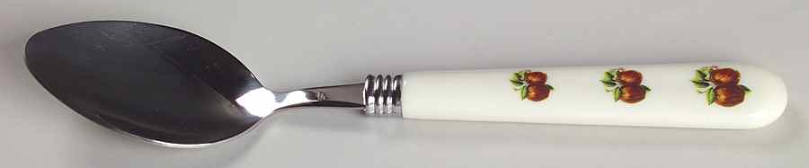 Apples (Casuals) Oval Place Soup Spoon by China Pearl-1