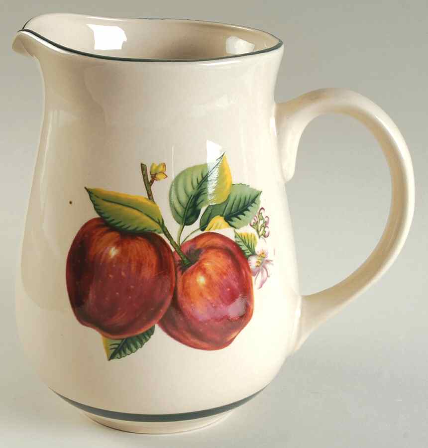 Apples (Casuals) 64 Oz Pitcher by China Pearl-1