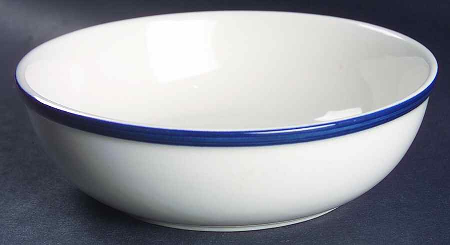 Casuals Cobalt Blue Soup/Cereal Bowl by China Pearl-1