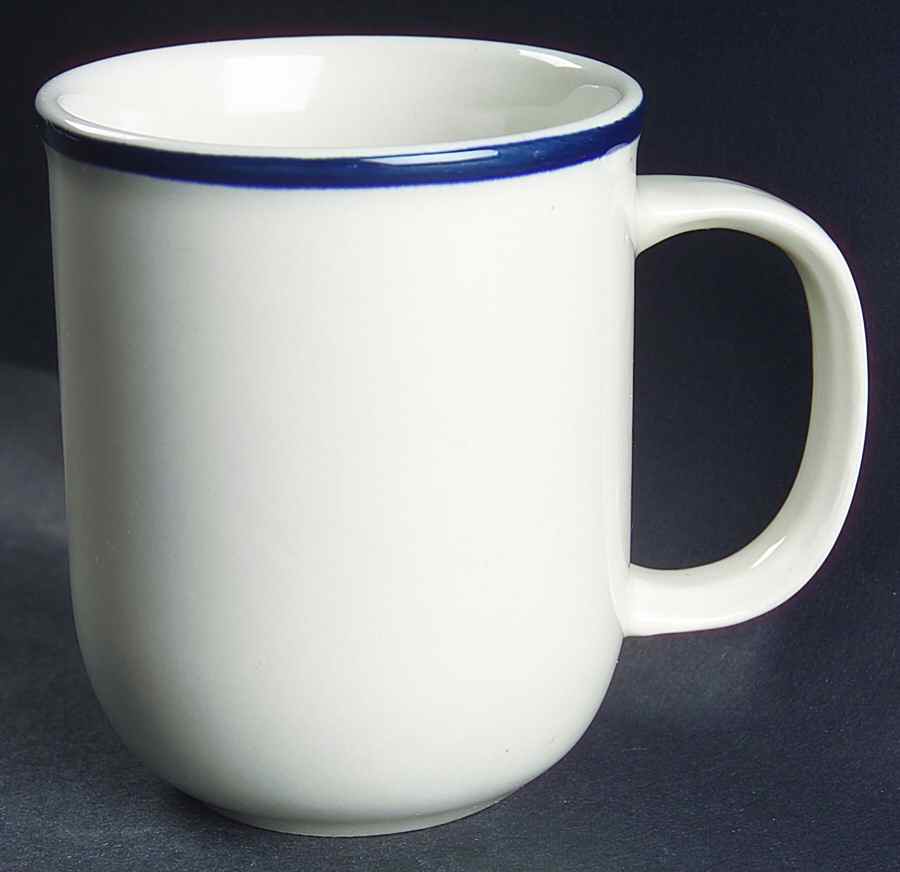 Casuals Cobalt Blue Mug by China Pearl-1