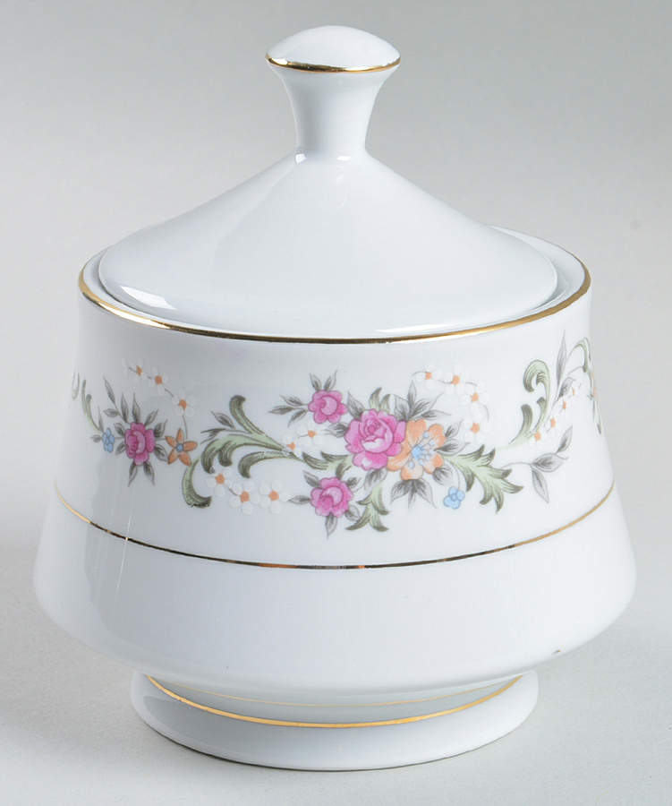 CHP3 Sugar Bowl & Lid by China Pearl-1