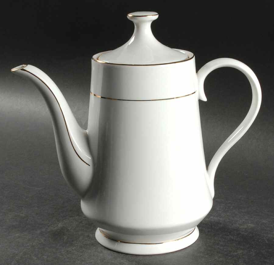 Elegant Coffee Pot & Lid by China Pearl-1