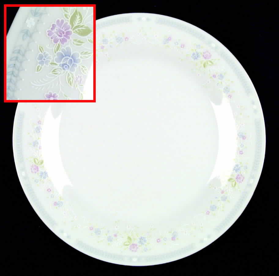 Flora Dinner Plate by China Pearl-1
