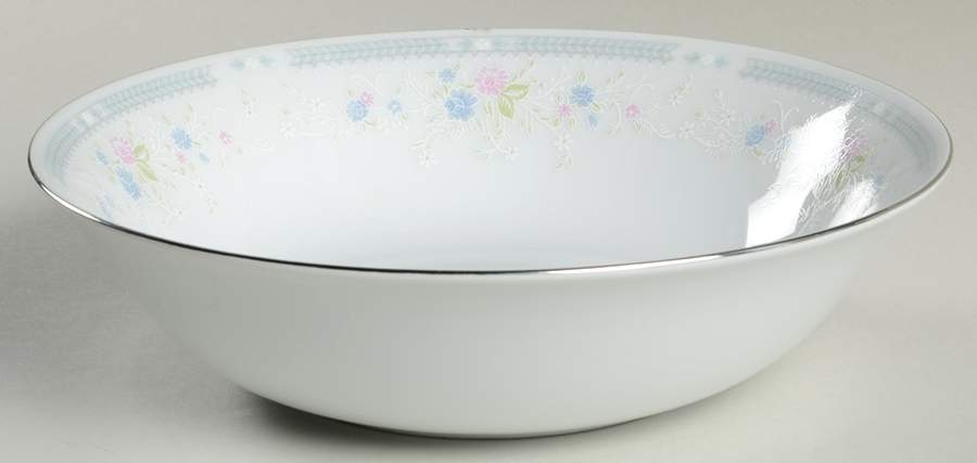 Flora 9" Round Vegetable Bowl by China Pearl-1