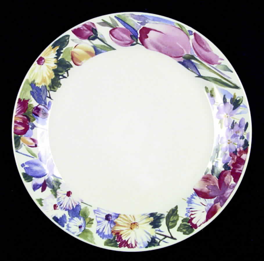 Flora Dinner Plate by China Pearl-1