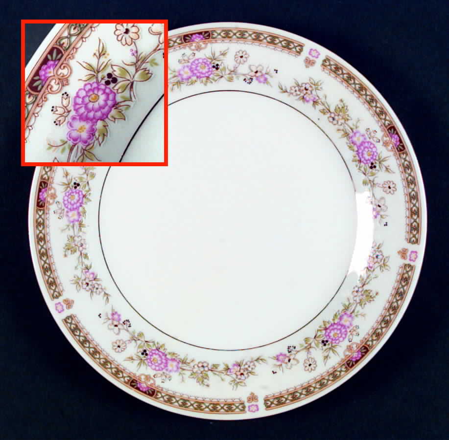 Gigi Dinner Plate by China Pearl-1