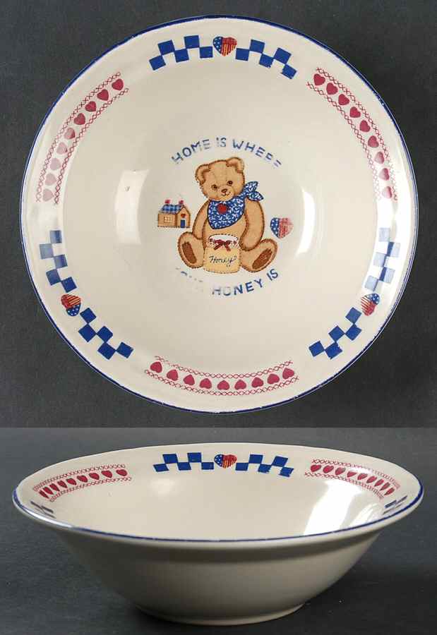 Honey Bear Coupe Cereal Bowl by China Pearl-1