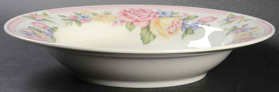 Jubilee Rim Soup Bowl by China Pearl-1