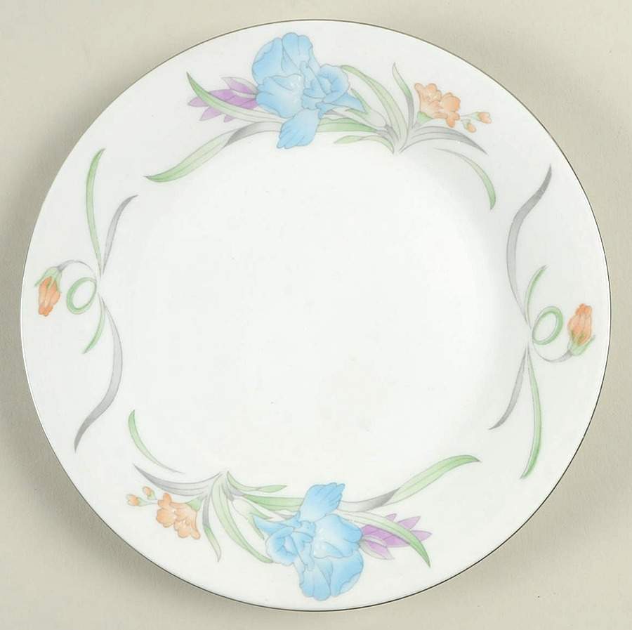 Lily Salad Plate by China Pearl-1