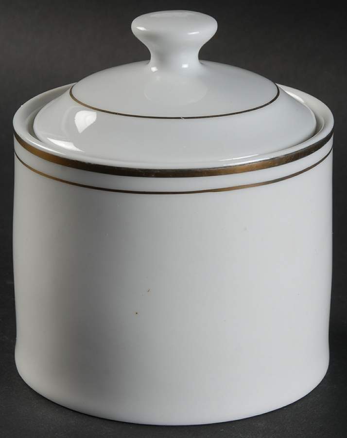 Luxury Sugar Bowl & Lid by China Pearl-1