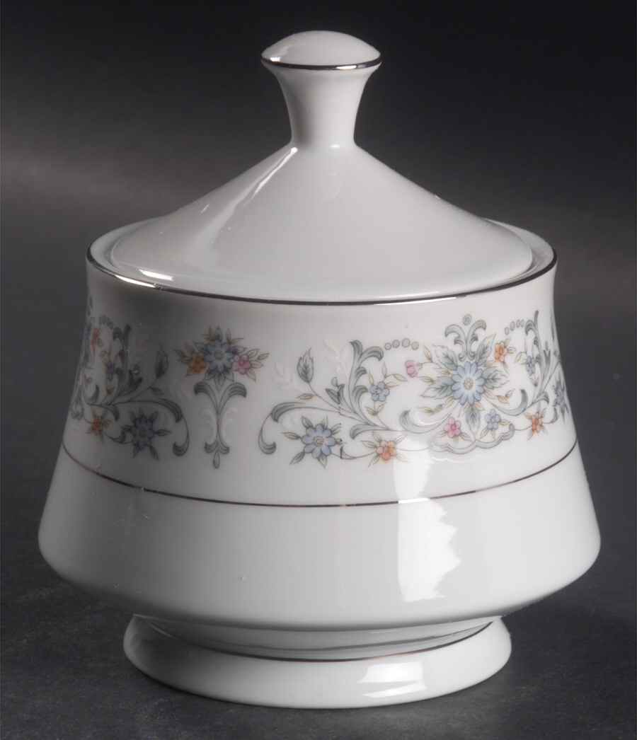 Moon Light Sugar Bowl & Lid by China Pearl-1