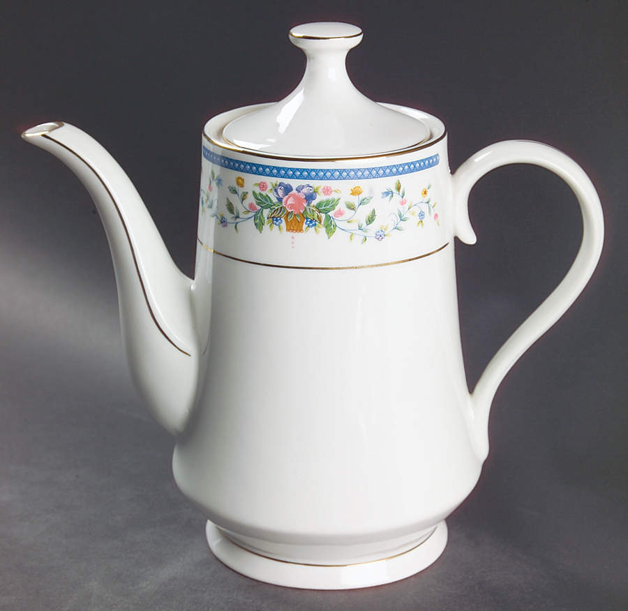 Nancy Coffee Pot & Lid by China Pearl-1