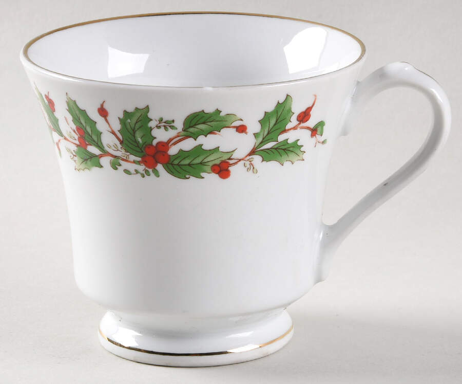 Noel (Brown Lettering Backstamp) Footed Cup by China Pearl-1