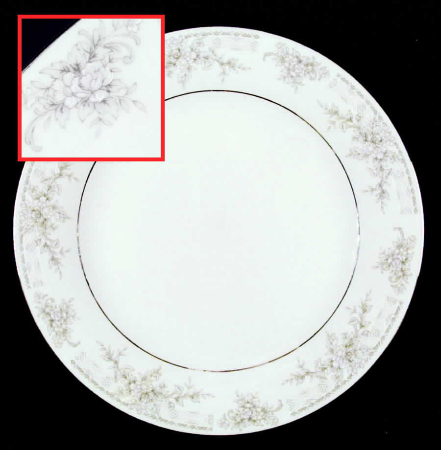 Olivia Dinner Plate by China Pearl-1