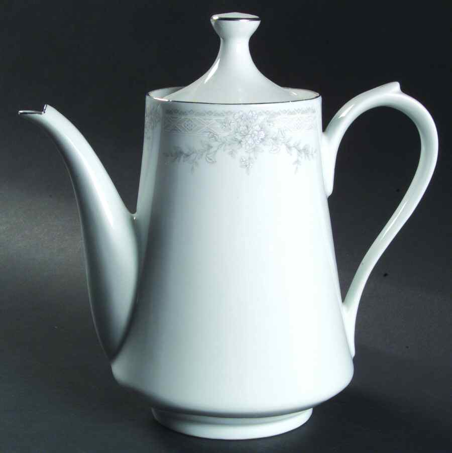 Olivia Coffee Pot & Lid by China Pearl-1