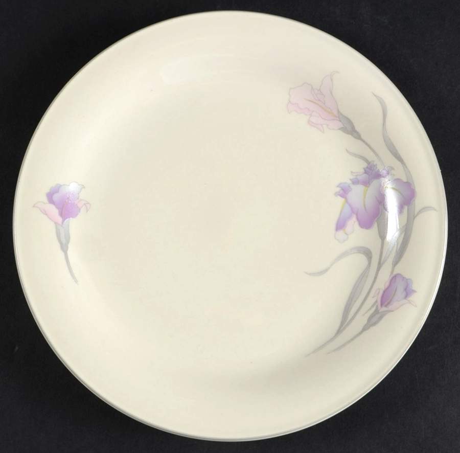 Orchid Salad Plate by China Pearl-1