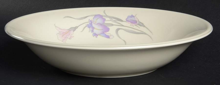 Orchid 9" Round Vegetable Bowl by China Pearl-1