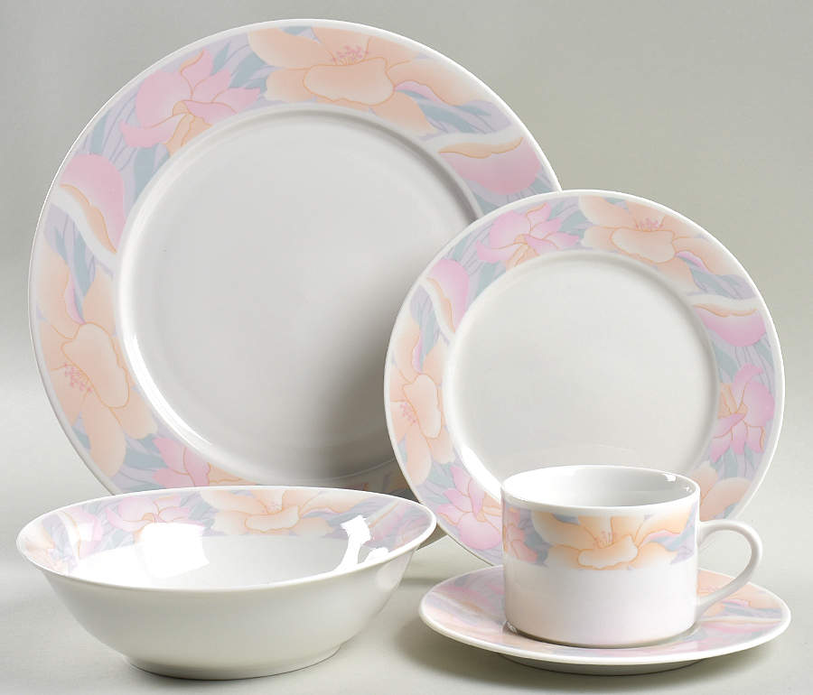 Sara 5 Piece Place Setting by China Pearl-1