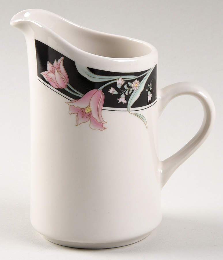 Serena (White Background) Creamer by China Pearl-1
