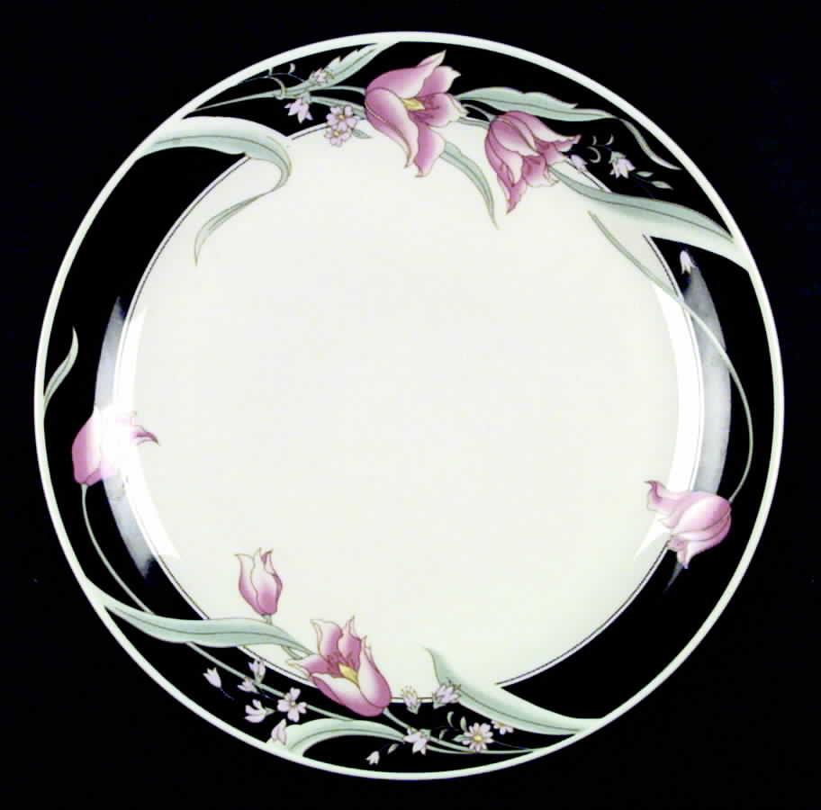 Serena (White Background) Dinner Plate by China Pearl-1