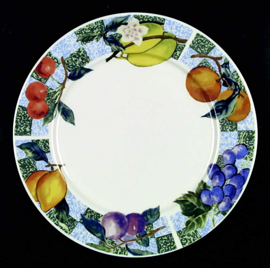 Vintage Dinner Plate by China Pearl-1