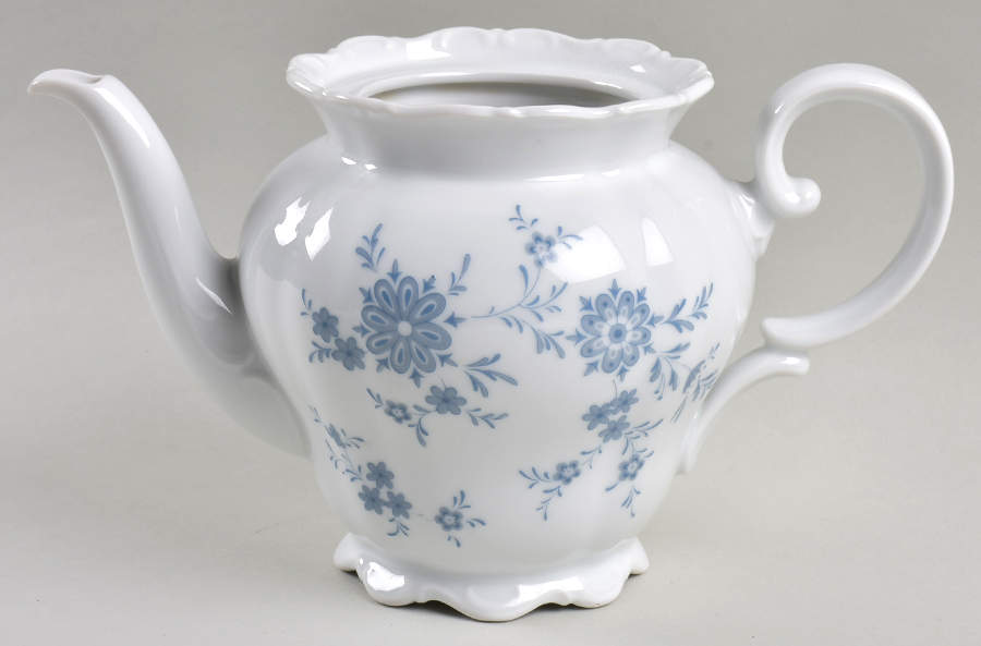 Bavarian Blue Small Teapot No Lid by Christina-1
