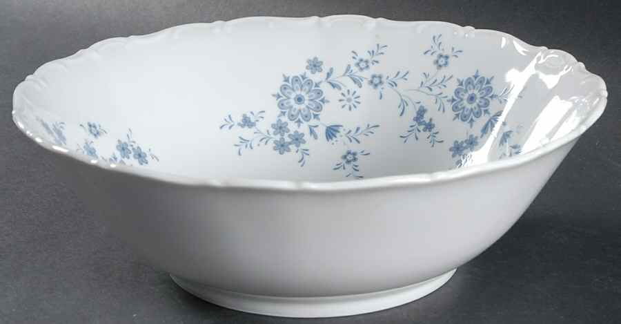 Bavarian Blue 9" Round Vegetable Bowl by Christina-1