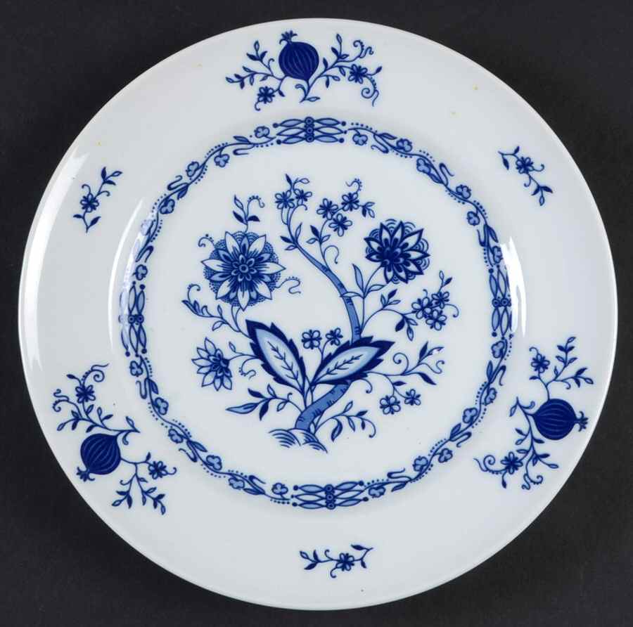 Dresden Classics Blue Salad Plate by Christina-1