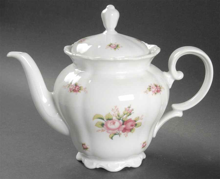 Rose Garden Teapot & Lid by Christina-1