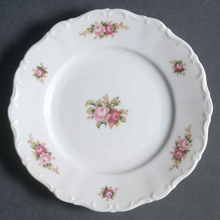 Rose Garden Bread & Butter Plate by Christina-1