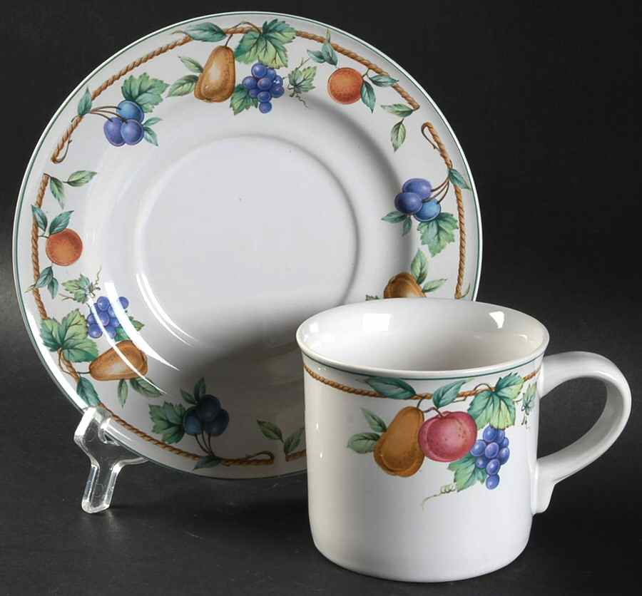 Ambrosia Flat Cup & Saucer Set by Christopher Stuart-1