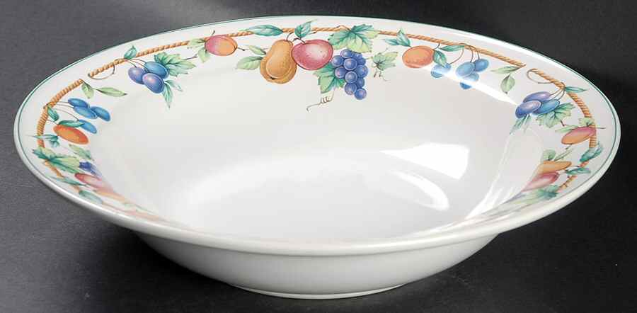 Ambrosia 9" Round Vegetable Bowl by Christopher Stuart-1