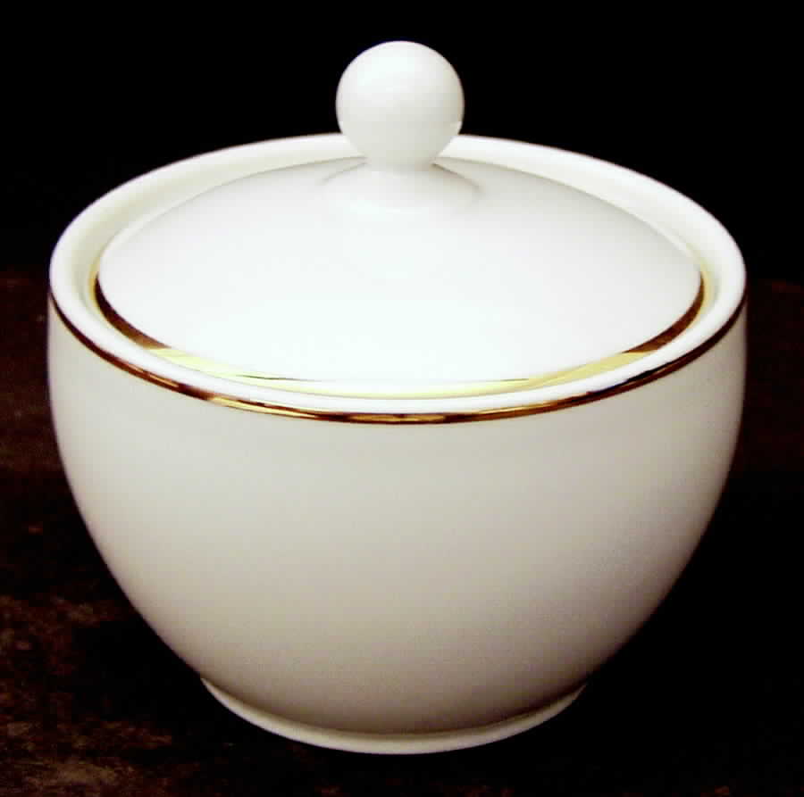 Ambassador Gold Sugar Bowl & Lid by Christopher Stuart-1
