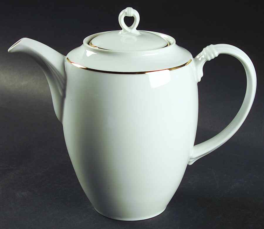 Ambassador Gold Coffee Pot & Lid by Christopher Stuart-1