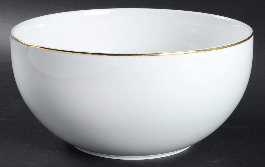 Ambassador Gold 9" Round Vegetable Bowl by Christopher Stuart-1