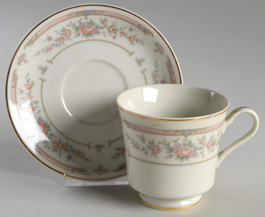 Atherton Footed Cup & Saucer Set by Christopher Stuart-1