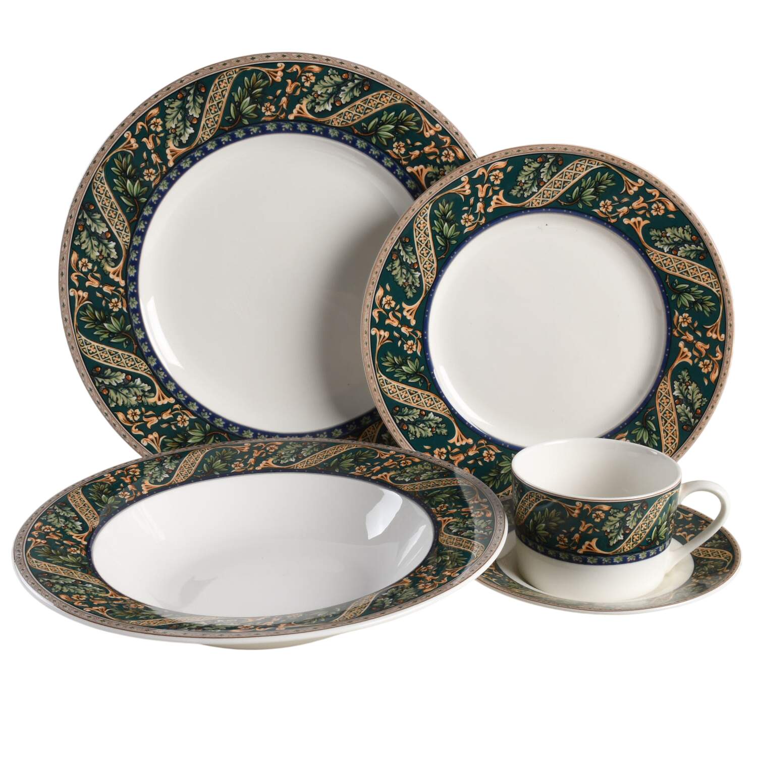 Autumn Harmony 5 Piece Place Setting by Christopher Stuart-1